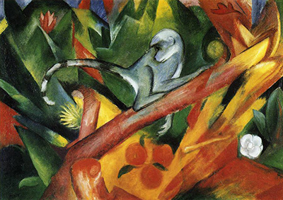 Das Äffchen Franz Marc